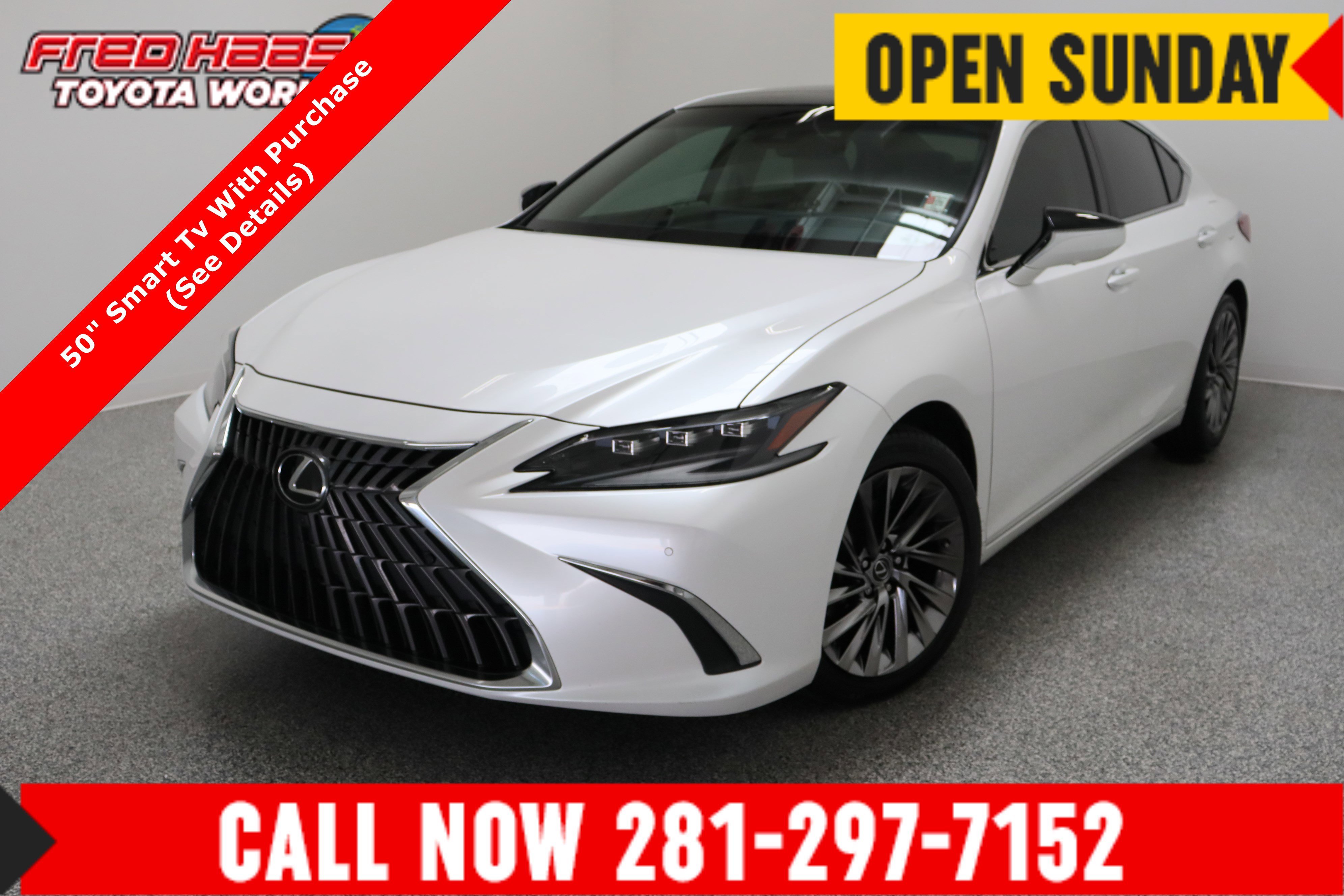 Used 2025 Eminent White Pearl Lexus ES 350 Ultra Luxury 3.5L image 1