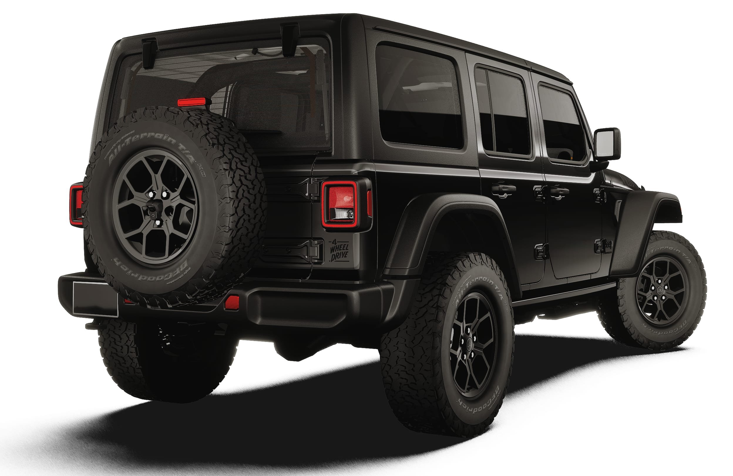 New 2027 Black Clear-Coat Paint Jeep Willys image 14