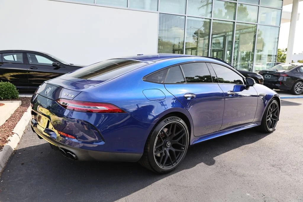 Used 2020 Brilliant Blue Metallic Mercedes-Benz Base image 7