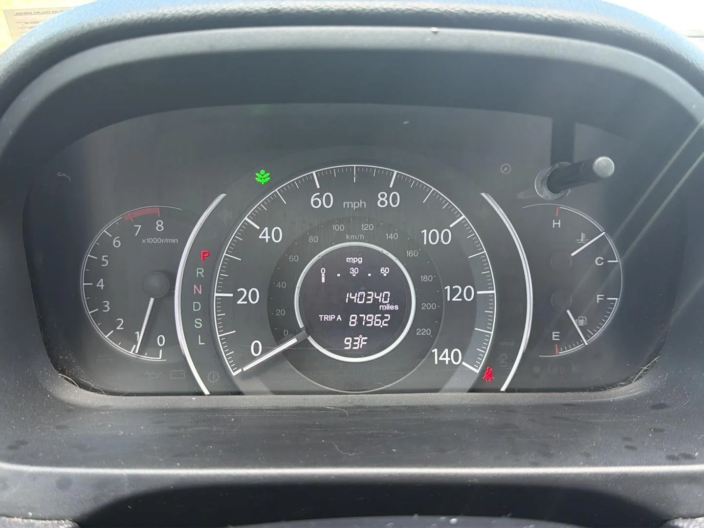 Used 2016 White Diamond Pearl Honda SE image 3