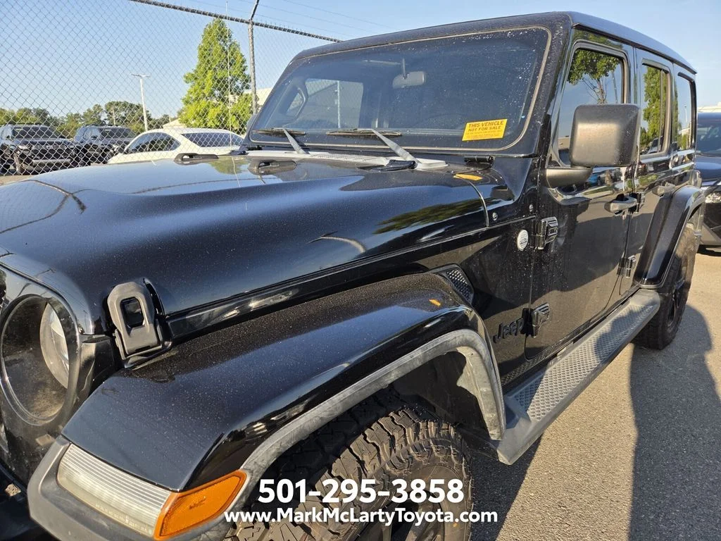 Used 2019 Black Jeep Unlimited Sahara Altitude image 5