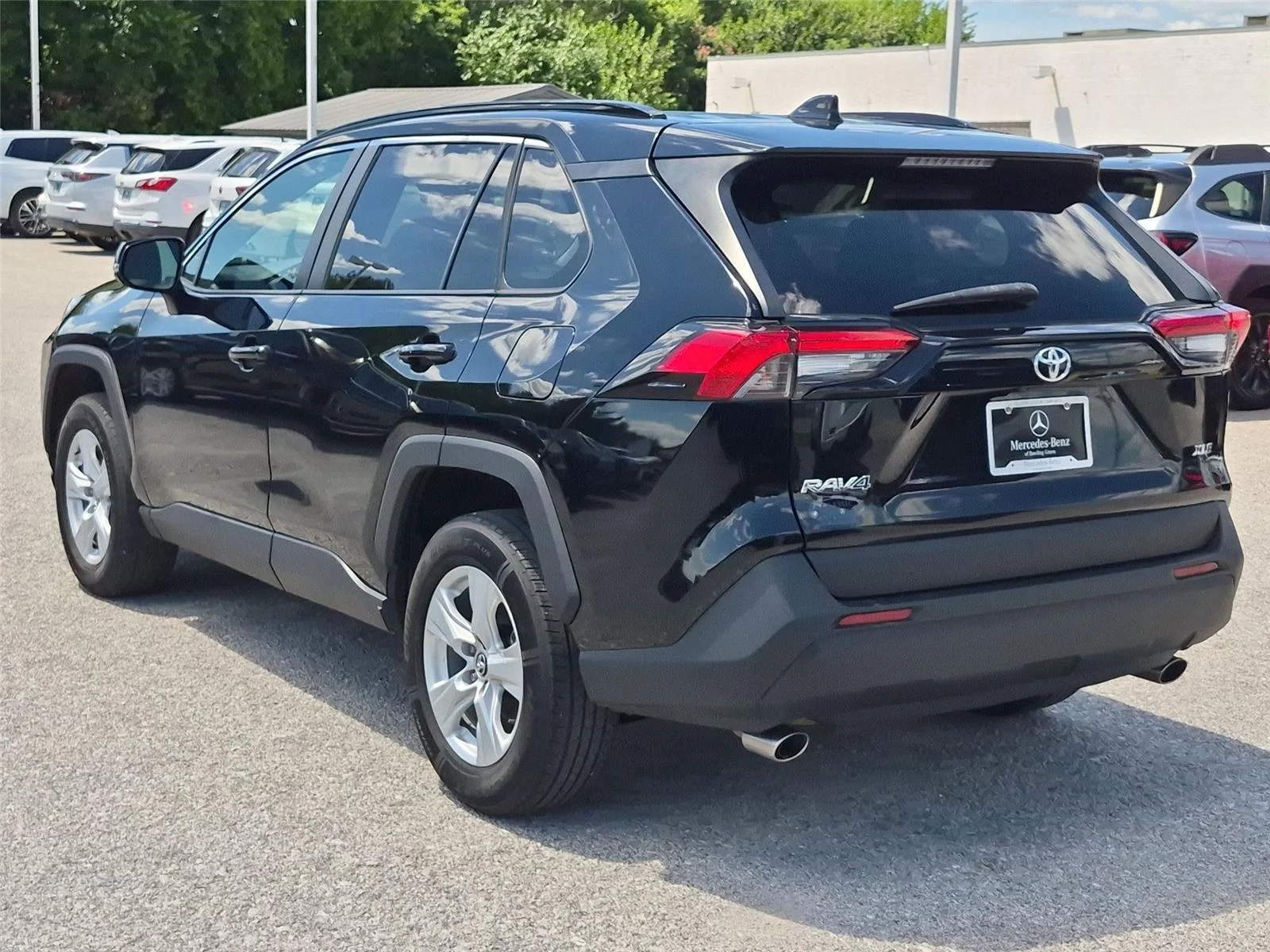 Used 2021 BLACK TOYOTA  image 3