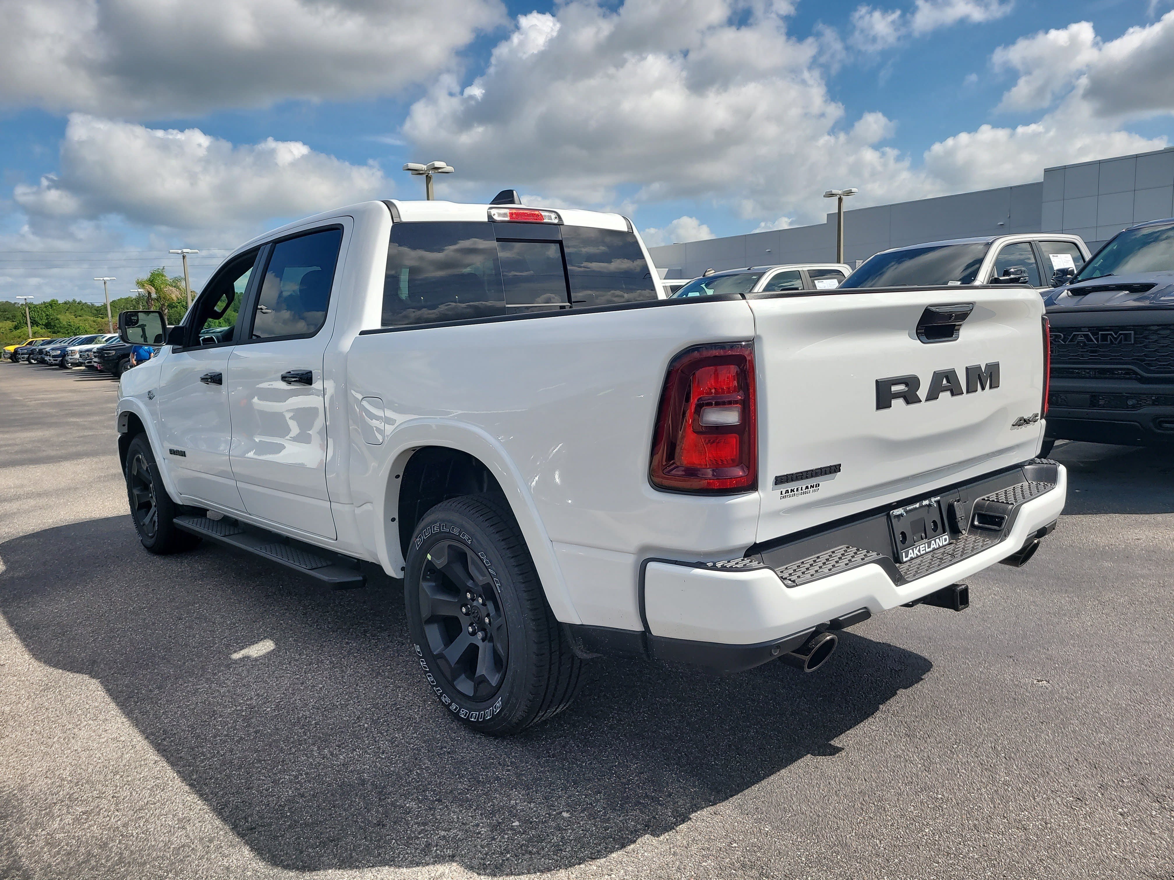 New 2026 Bright White Clear-Coat Exterior Paint RAM Big Horn image 8