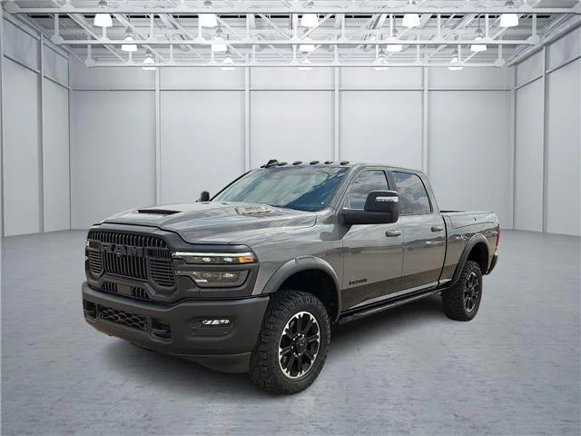 Used 2025 Gray RAM Rebel/Power  4x4 Crew Cab 6.3 ft. box 149 in. WB image 1