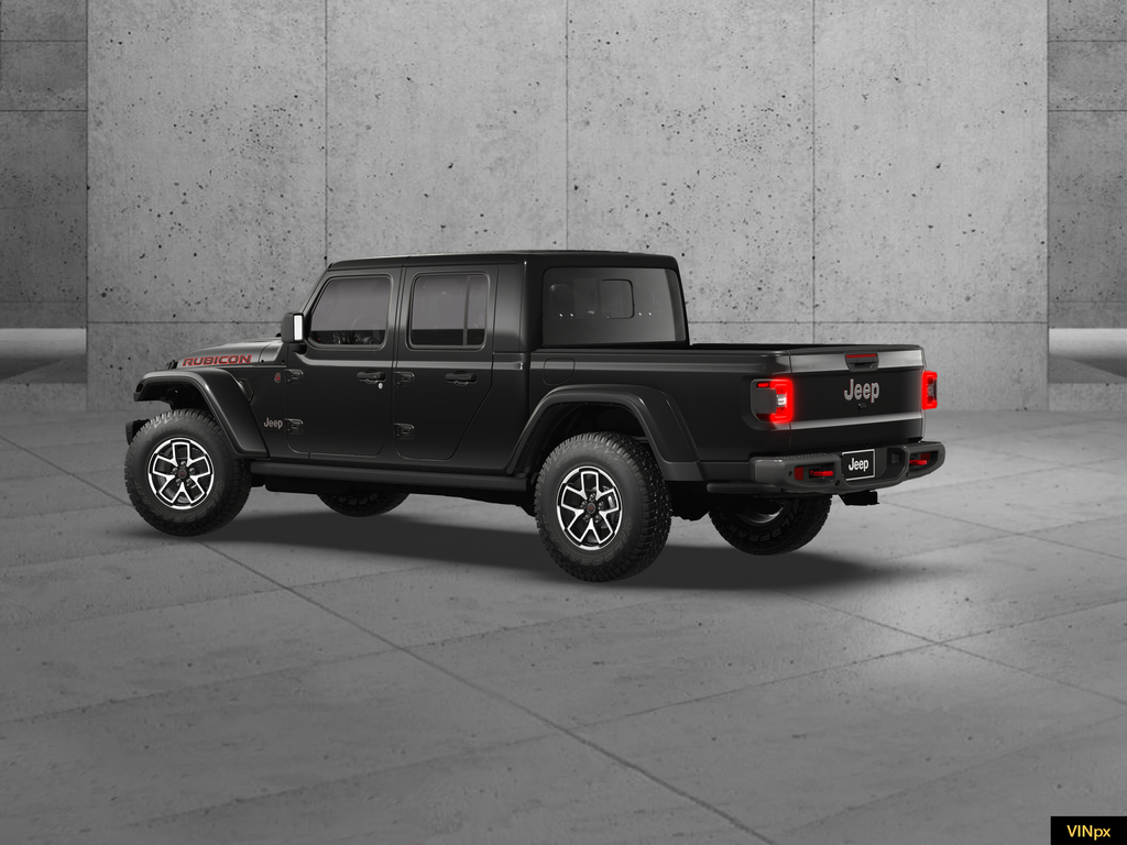 New 2026 Black Clear-Coat Exterior Paint Jeep Rubicon X image 3