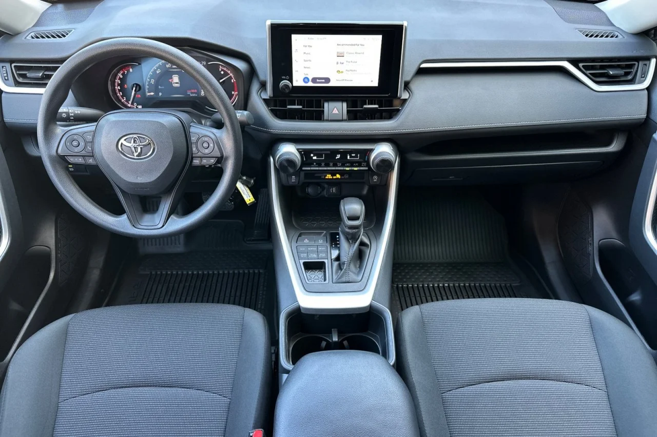 Used 2024 MAGNETIC GREY METALL Toyota LE image 12