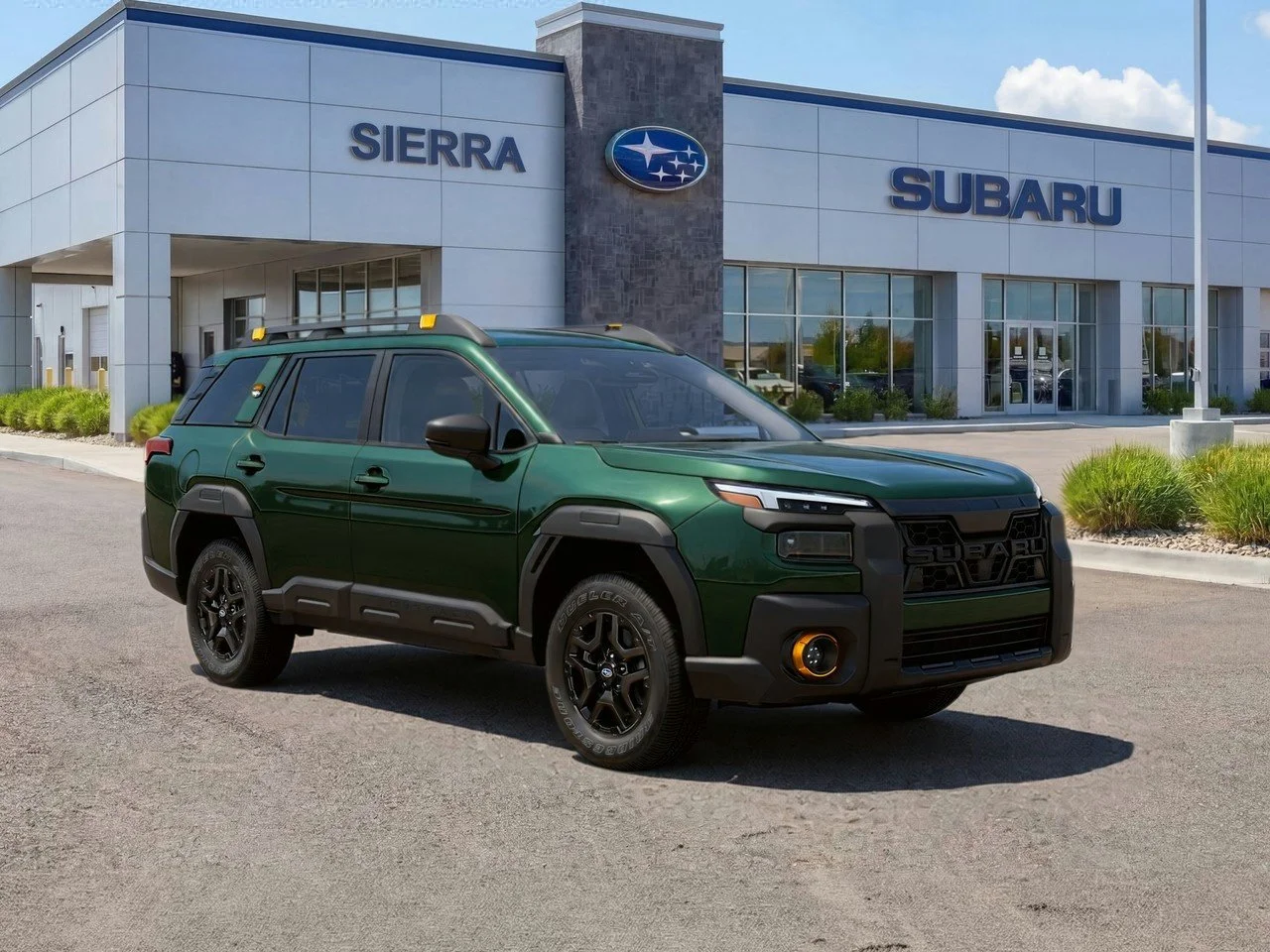 New 2026 Deep Emerald Green Pearl Subaru Wilderness image 16