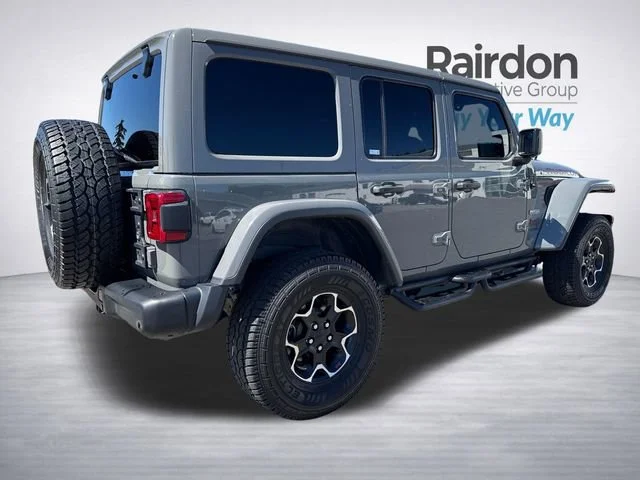 Used 2020 Sting-Gray Clearcoat Jeep Unlimited Rubicon image 7