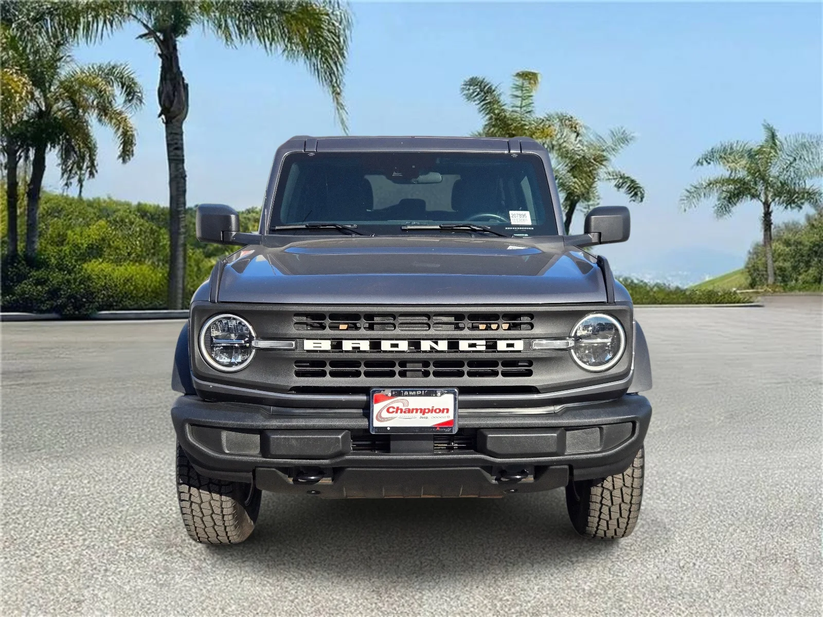 Used 2025 Carbonized Gray Metallic Ford Big Bend 4 Door 4x4 image 3