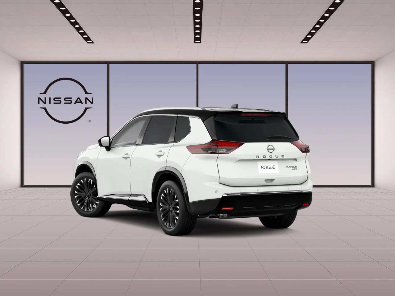 New 2026 Everest White Pearl TriCoat / Super Black Two-tone Nissan Platinum image 7