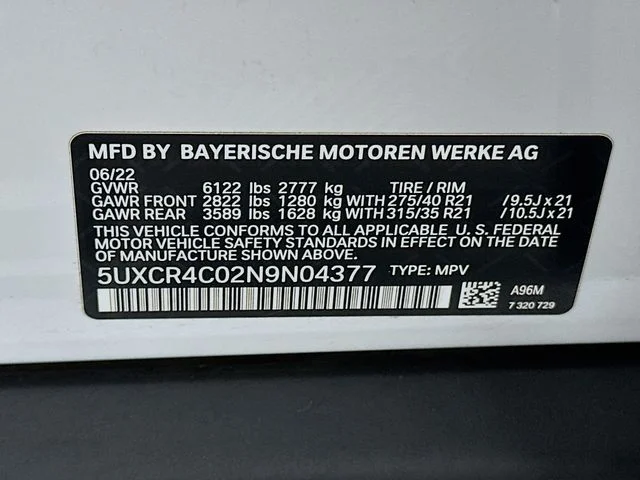 Certified Pre-Owned 2022 BMW X5 sDrive40i