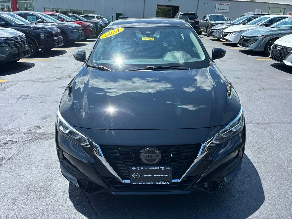 Certified Used 2023 Black Nissan SV image 2