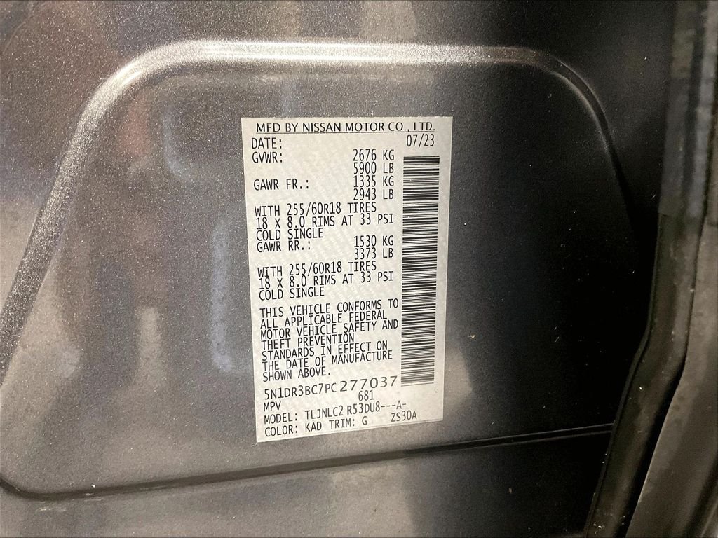 Certified Used 2023 Gray Nissan SV image 36
