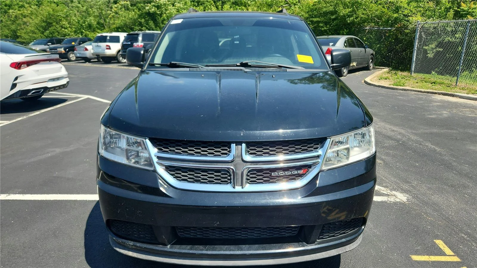 Used 2014 Pitch Black Clearcoat Dodge SE image 7