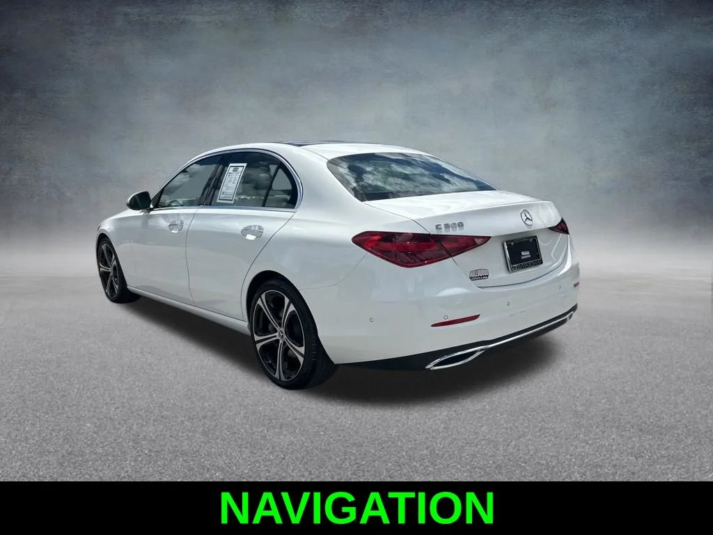 Used 2025 White Mercedes-Benz C 300 image 7