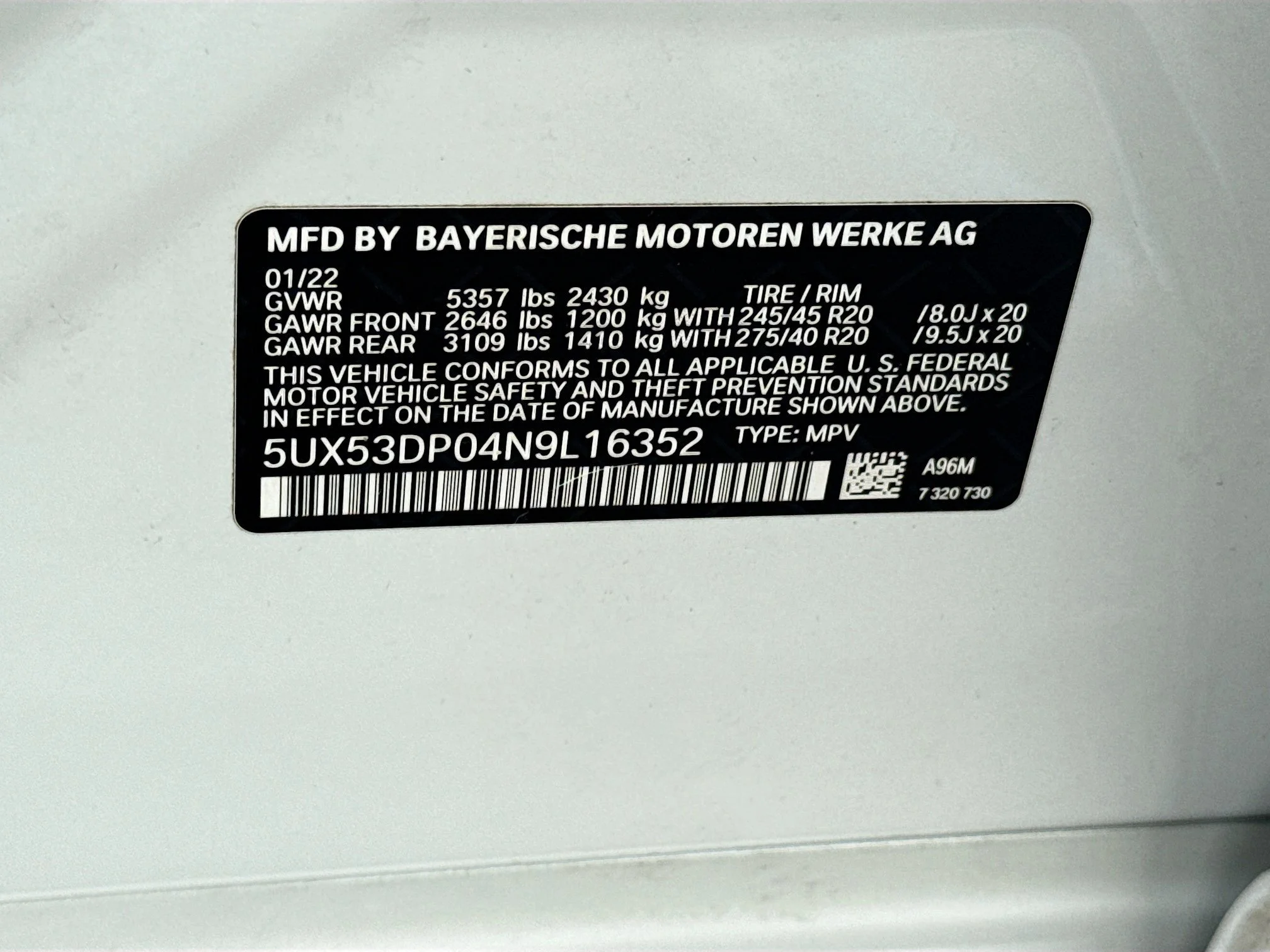 Used 2022 Mineral White Metallic BMW xDrive30i image 44