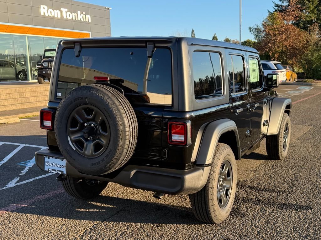 New 2026 Black Clear-Coat Exterior Paint Jeep Sport image 8