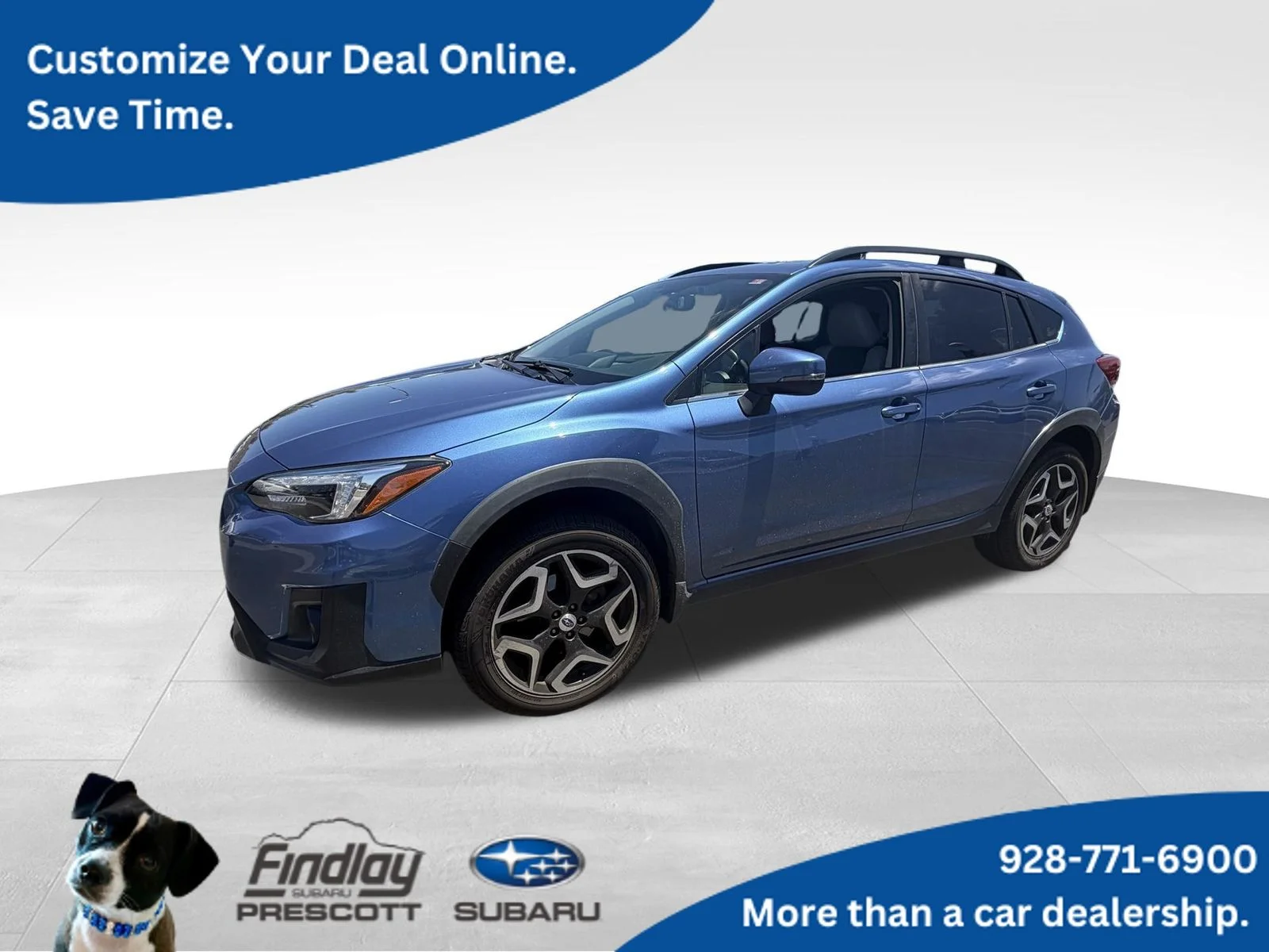 Used 2018 Blue Subaru 2.0i Limited image 1