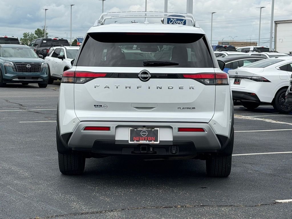 Certified Used 2025 White Nissan Platinum image 6