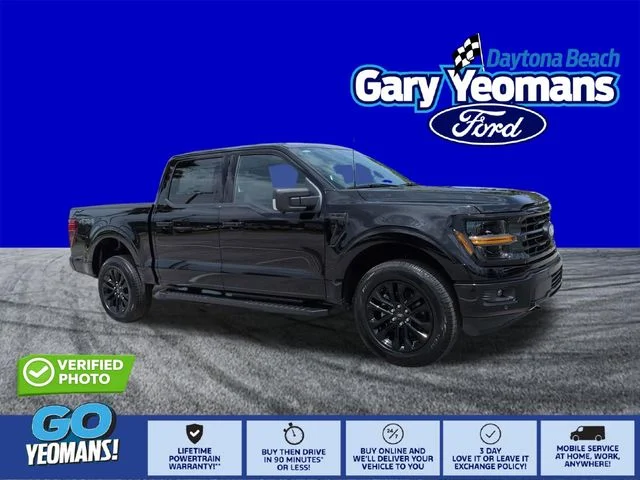 New 2026 Agate Black Metallic Ford XLT image 1