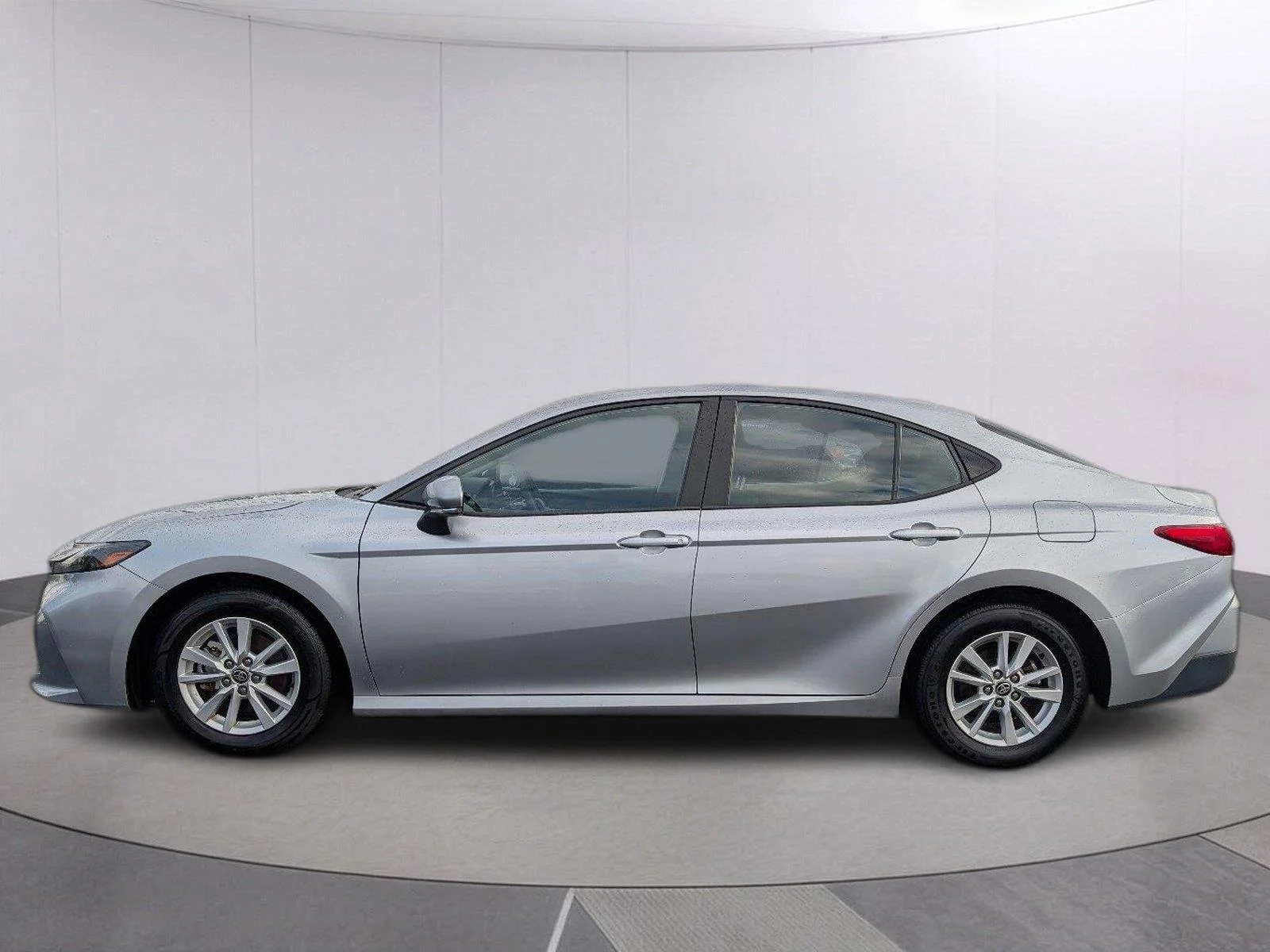 Used 2025 Celestial Silver Metallic Toyota LE image 2