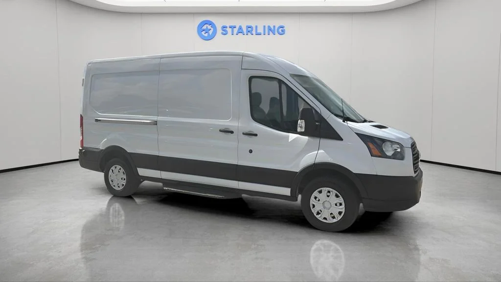 Used 2019 White Ford T-150 148" Med Rf 8600 GVWR Sliding RH Dr image 12