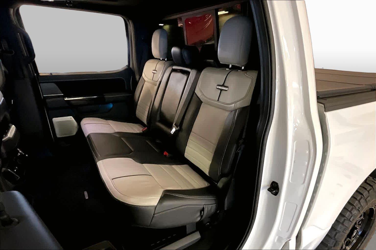 Used 2023 Star White Metallic Tri-Coat Ford Platinum image 19