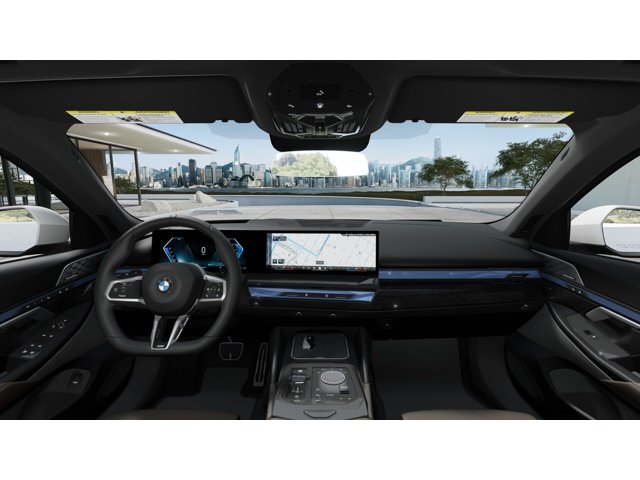 New 2027 Mineral White Metallic BMW 550e xDrive image 10