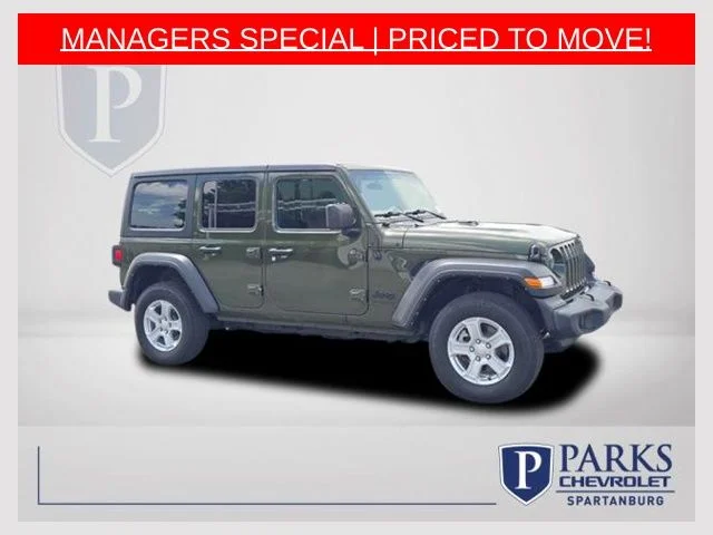 2022 Jeep Wrangler Unlimited Sport S