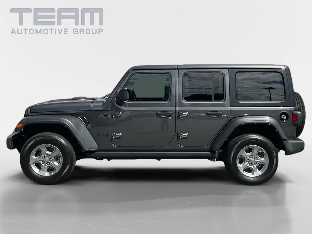 Used 2021 Gray Jeep Unlimited Willys image 4