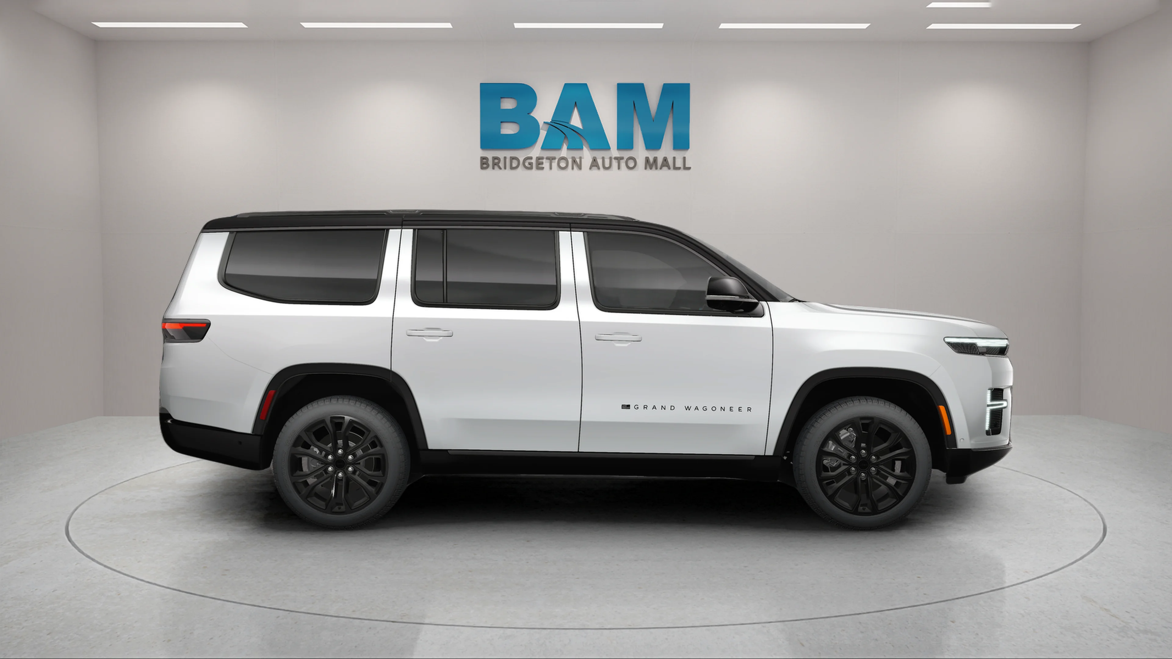 New 2026 Bright White Clearcoat Jeep Summit Obsidian image 3