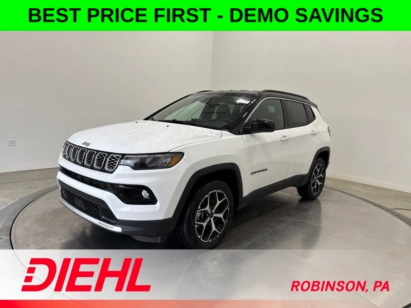 New 2026 Bright White Clearcoat Jeep Limited image 3