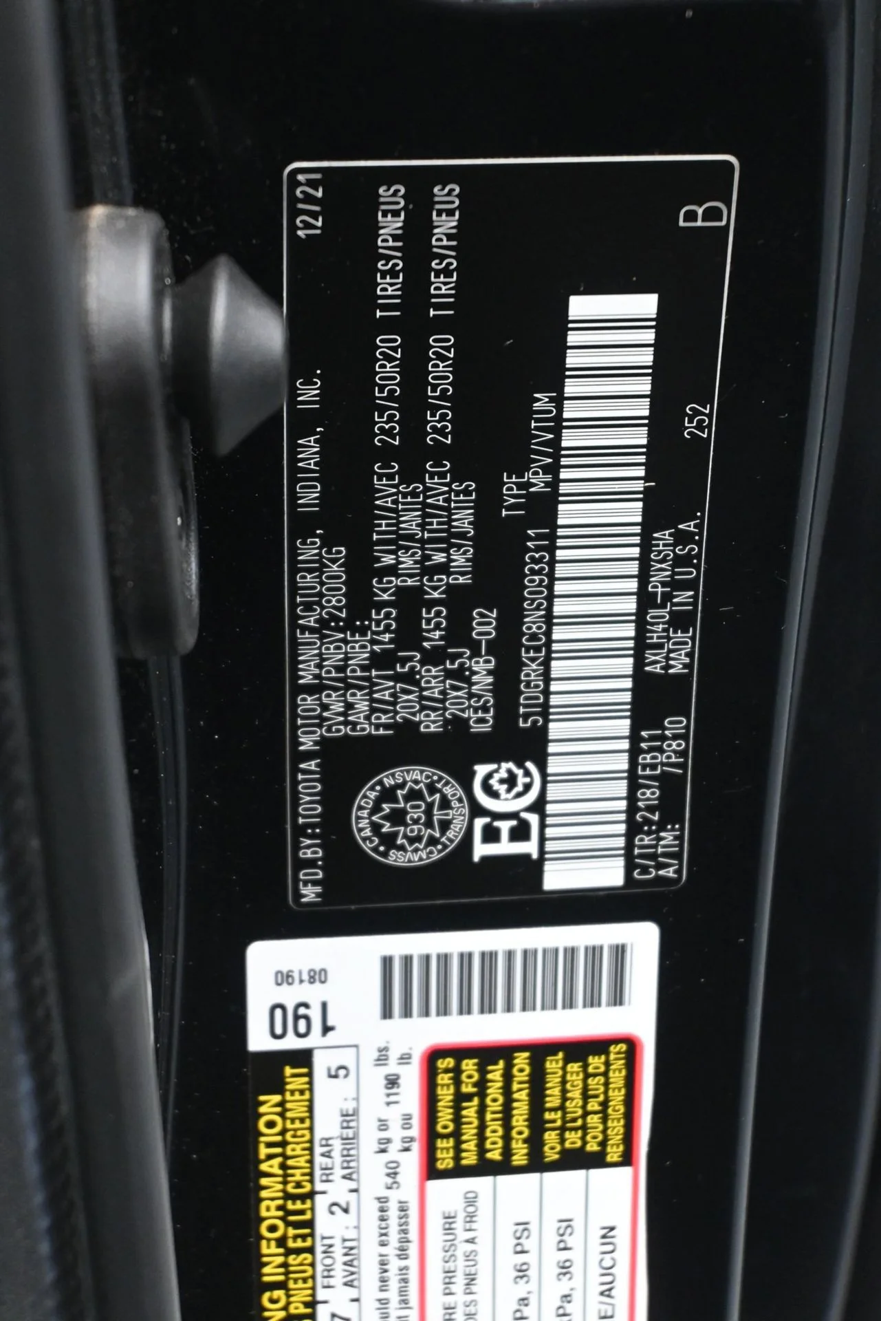 Used 2022 Black Toyota XSE image 27