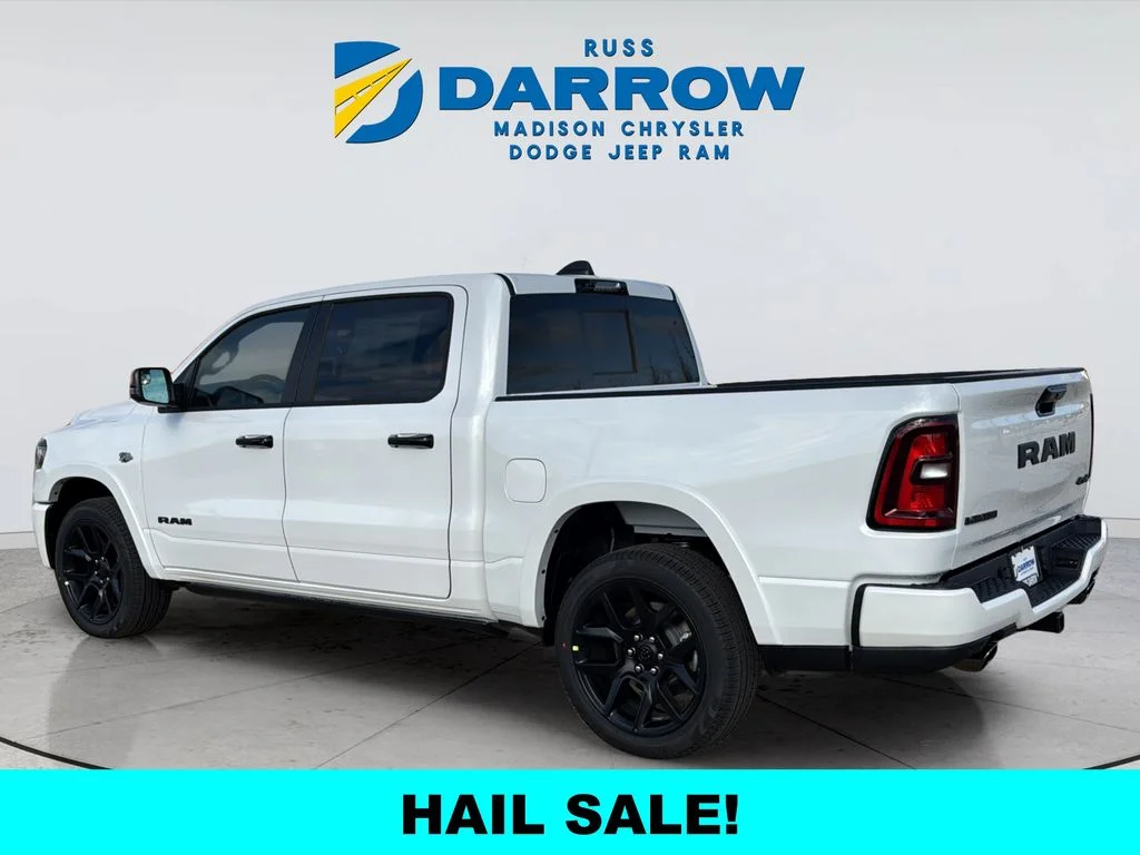 New 2026 Ivory White Tri-Coat Pearl-Coat Exterior Paint RAM Laramie image 3