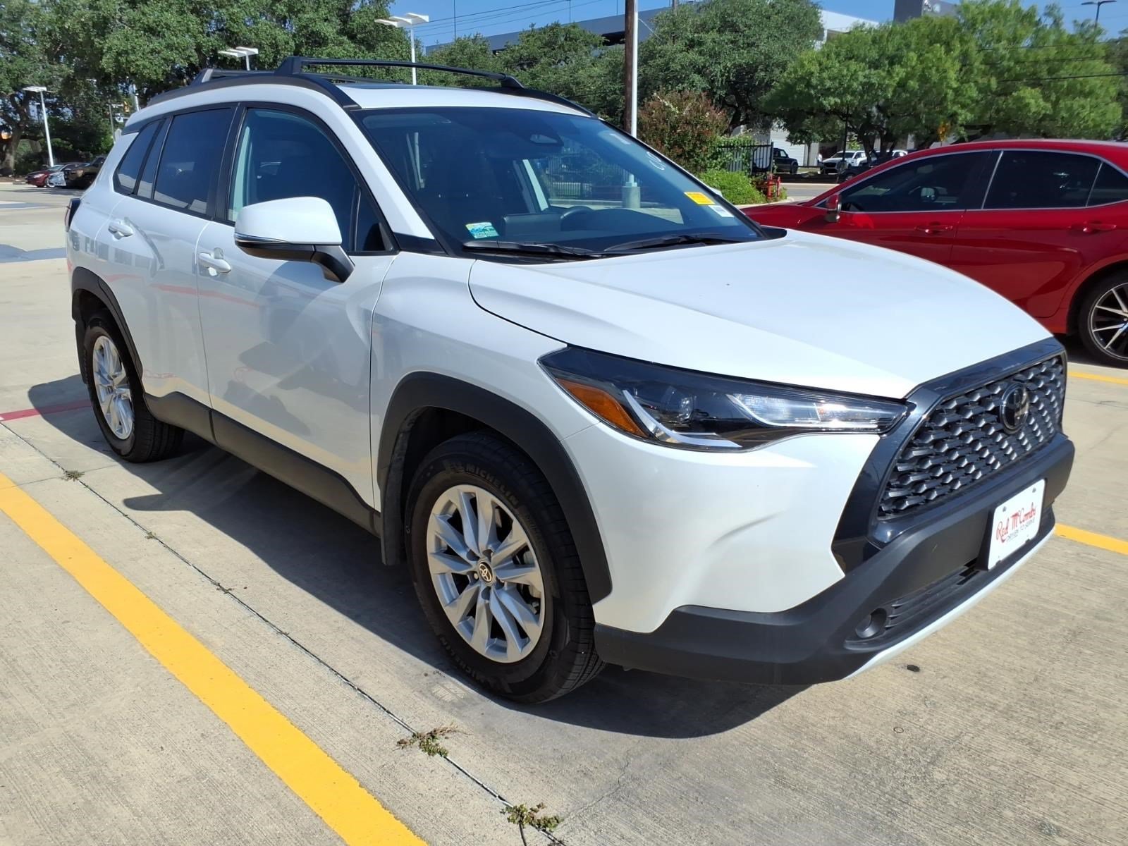 Used 2023 White Toyota LE image 2