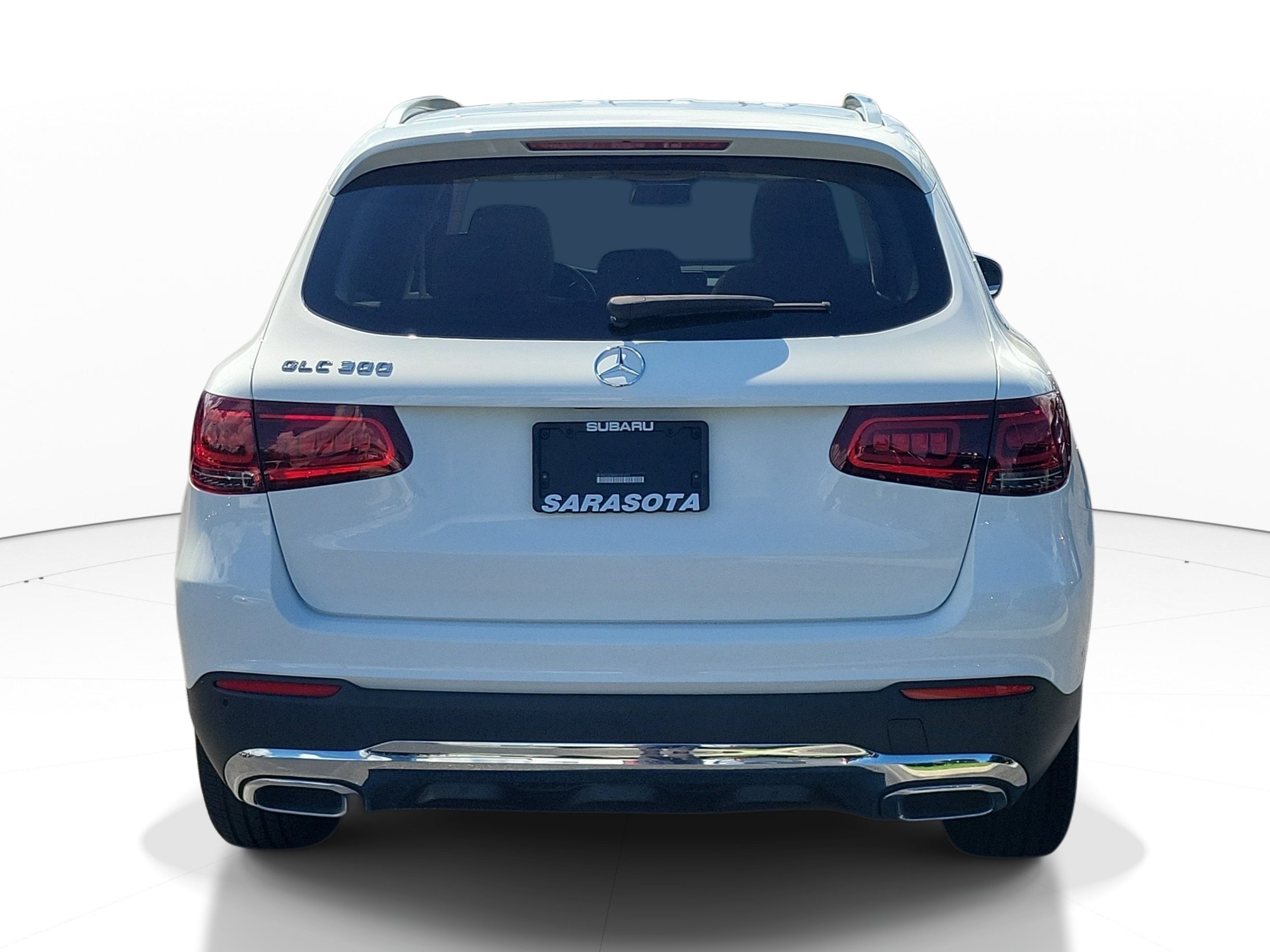 Used 2021 Polar White Mercedes-Benz GLC 300 image 3