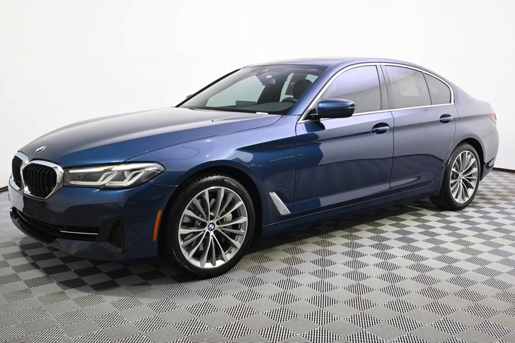 Used 2023 BMW 5 Series 540i with VIN WBA53BJ0XPWY12577 for sale in Richfield, Minnesota