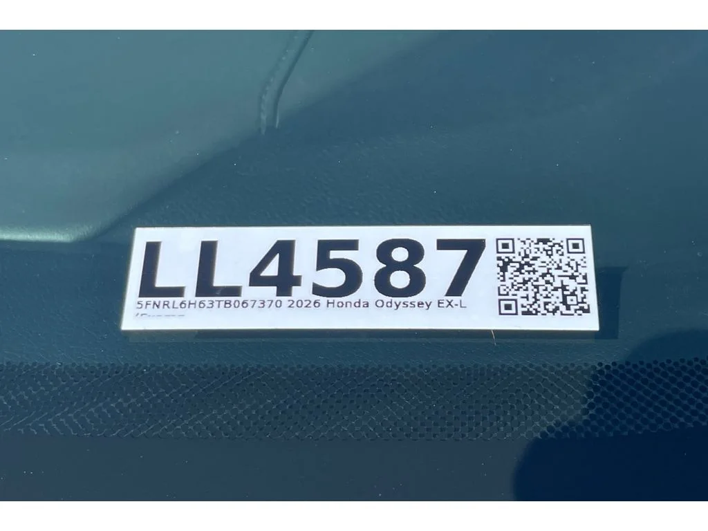 Certified Used 2026 Crystal Black Pearl Honda EX-L image 20