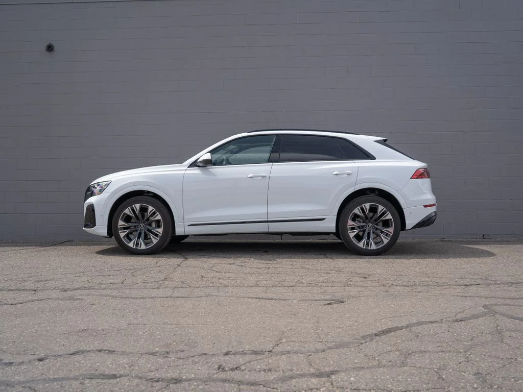 Used 2025 White Audi 55 Premium Plus image 2