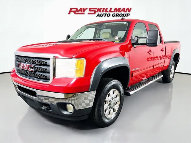 Used 2011 FIRE RED GMC SLT image 3