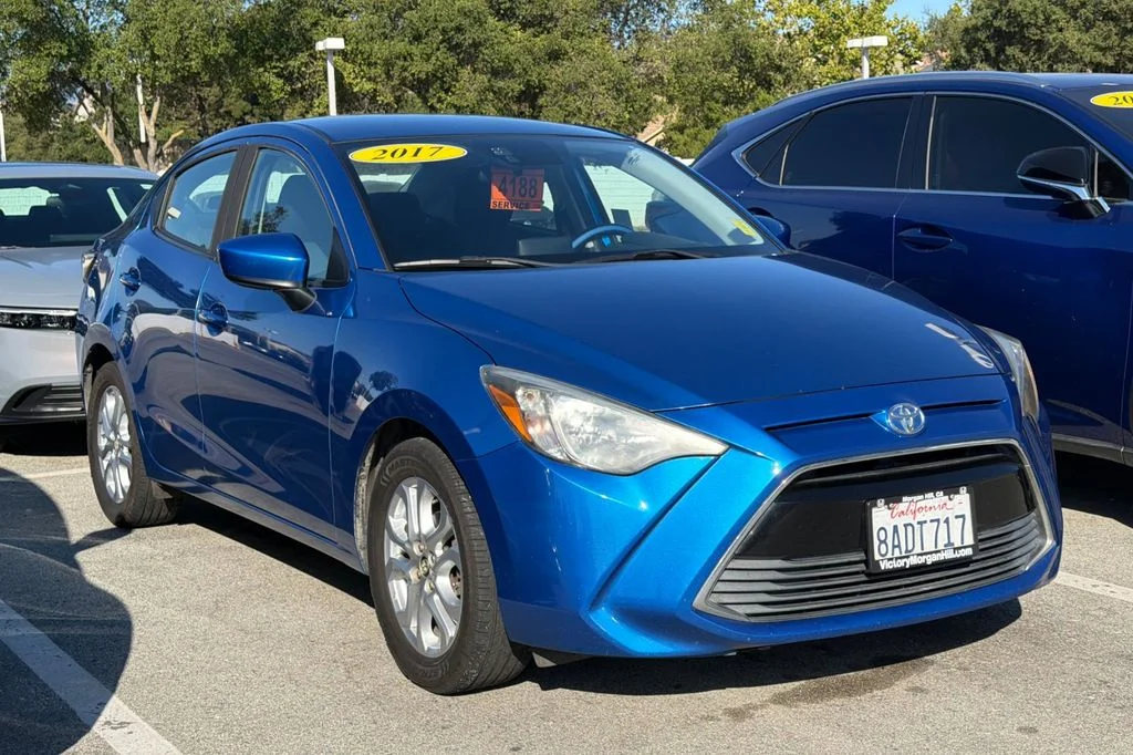 Used 2017 Toyota Yaris iA Base with VIN 3MYDLBYV3HY189119 for sale in Morgan Hill, CA