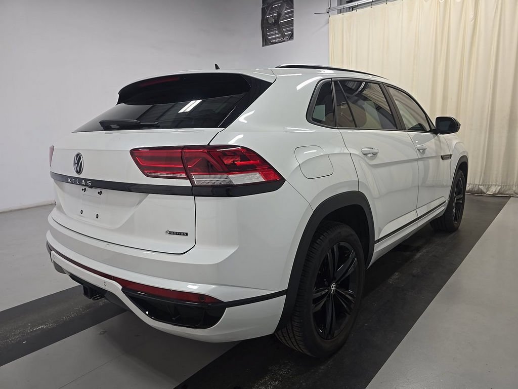 Used 2023 White Volkswagen 3.6L V6 SEL R-Line image 4