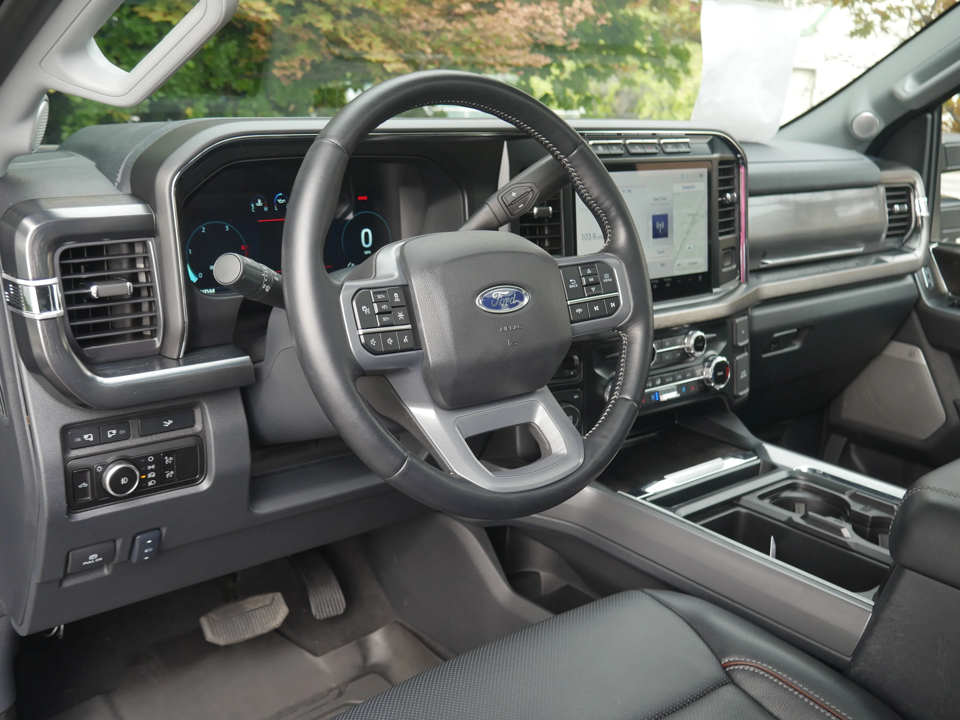 Certified Used 2024 Carbonized Gray Metallic Ford LARIAT image 4