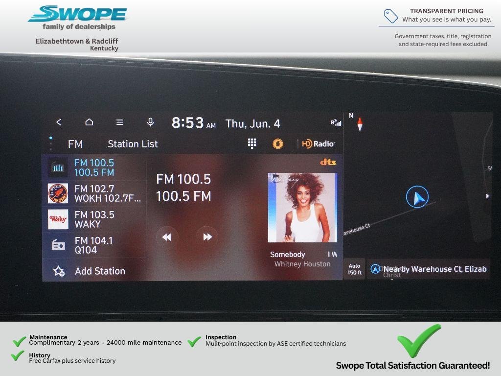 Used 2025 Ultimate Red Hyundai SEL Convenience image 22