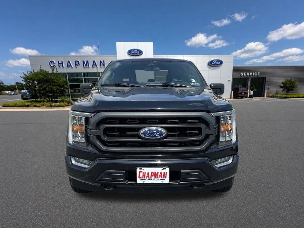 Certified Used 2023 Black Metallic Ford XLT image 9