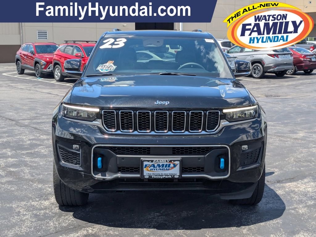 Used 2023 Black Jeep Overland 4xe image 8