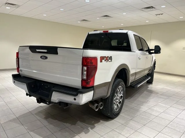 Certified Used 2021 White Ford Lariat image 5