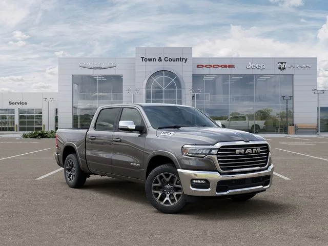 New 2026 Granite Crystal Metallic Clear-Coat Exterior Paint RAM Laramie image 5