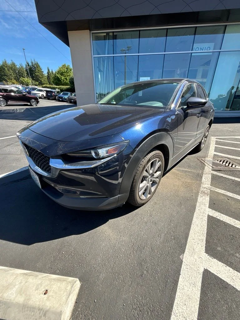 Used 2021 Deep Crystal Blue Mica Mazda Select image 1