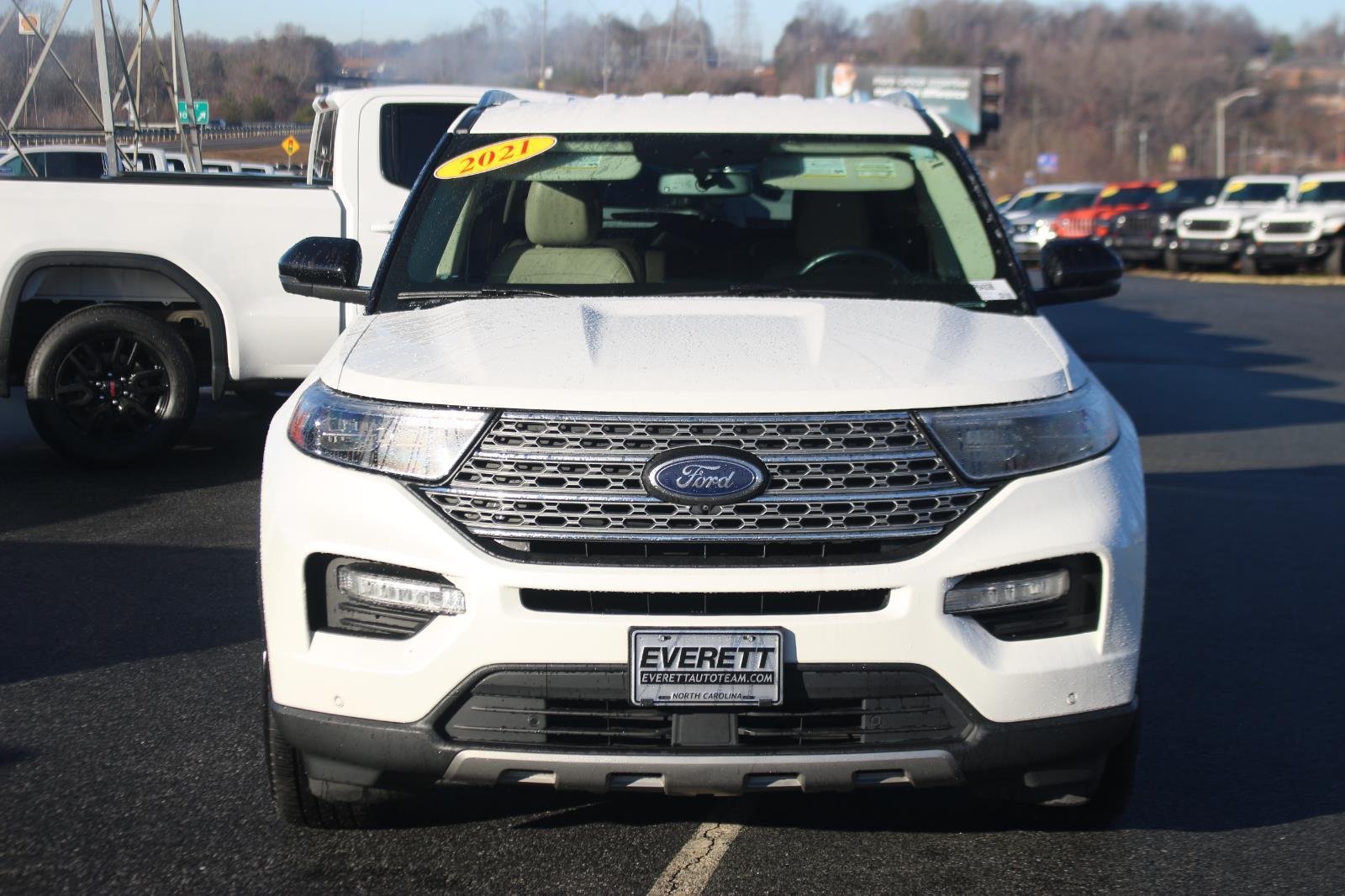 Used 2021 Ford Explorer Limited with VIN 1FMSK8FH9MGB07460 for sale in Morganton, NC